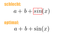 Funktionsnamen bitte nicht mit Variablennamen verwechseln!