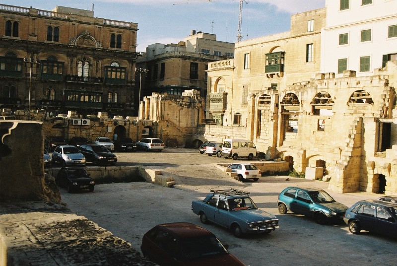 Valetta, ruins of the british opera house